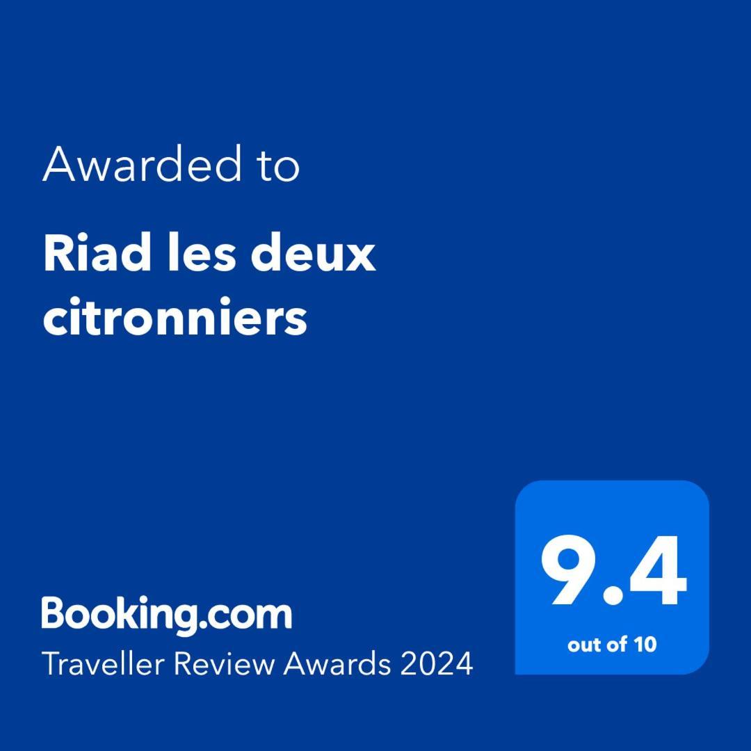 Riad Les Deux Citronniers Marrakesz Zewnętrze zdjęcie